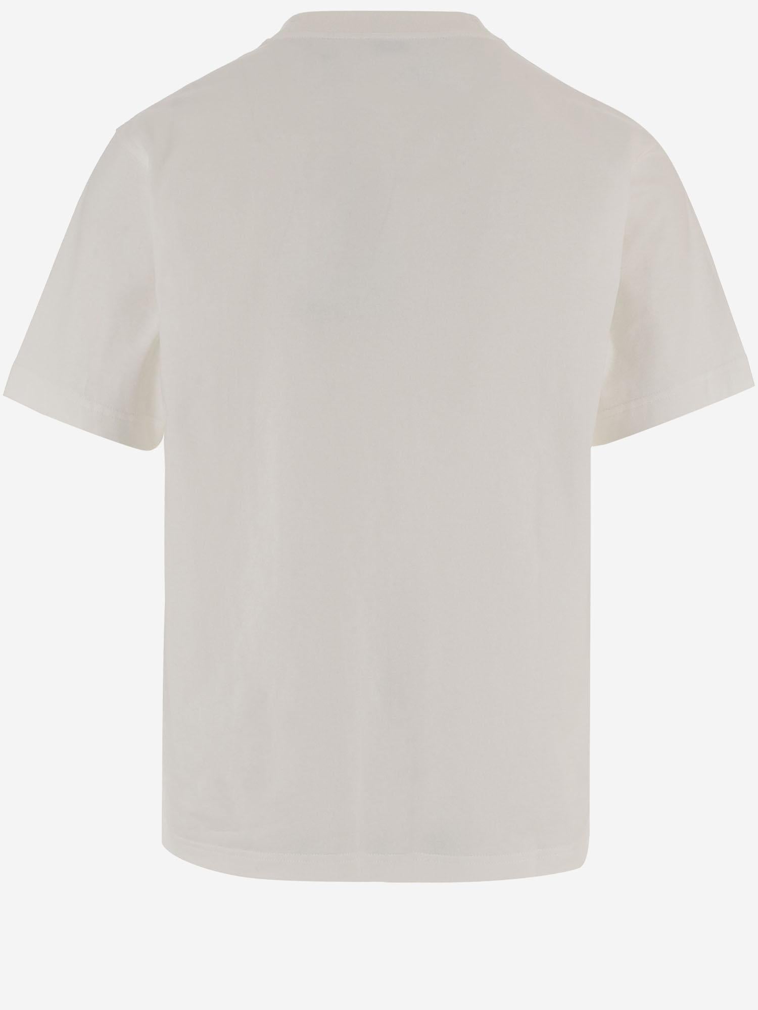 T-shirt in cotone Beach Knight 8123483 CHALK BURBERRY 