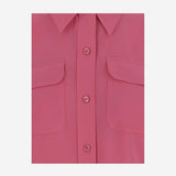 CAMICIA SIGNATURE IN SETA Q23E231 RASPBERRYSORBET EQUIPMENT 