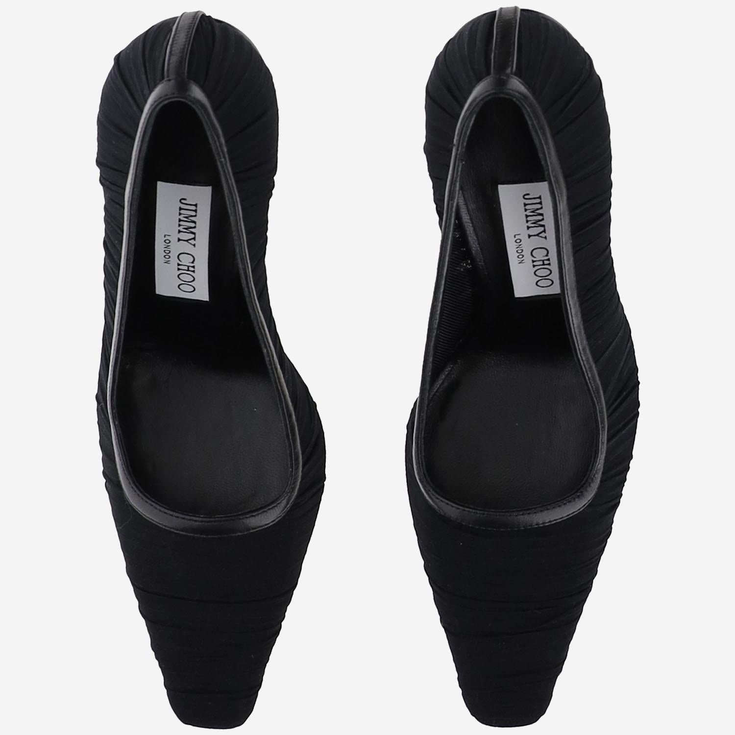 JIMMY CHOO LOTTA100IVWBLACK/BLACK
