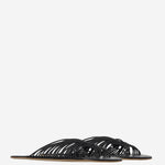 SANDALI SARA CON ELASTICO E PELLE F1617W180 BLK THE ROW 