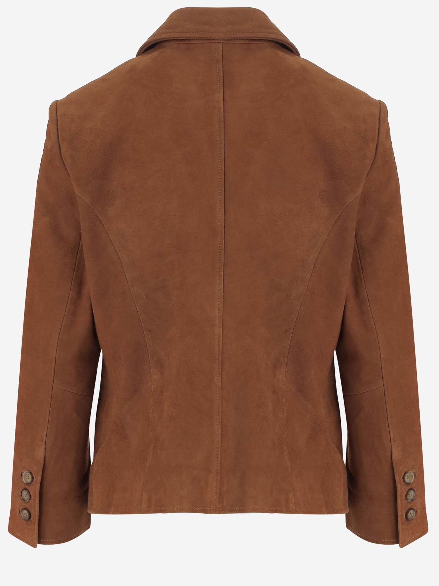 GIACCA IN PELLE SCAMOSCIATA DI CAPRA 21796 515 THE.GARMENT 