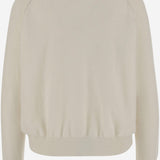 MAGLIONE IN CASHMERE D132WS ICE WHITE OLIVER LATTUGHI 