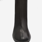 STIVALETTI IRIS IN PELLE IRISBOOTIE BLACK AMINA MUADDI 