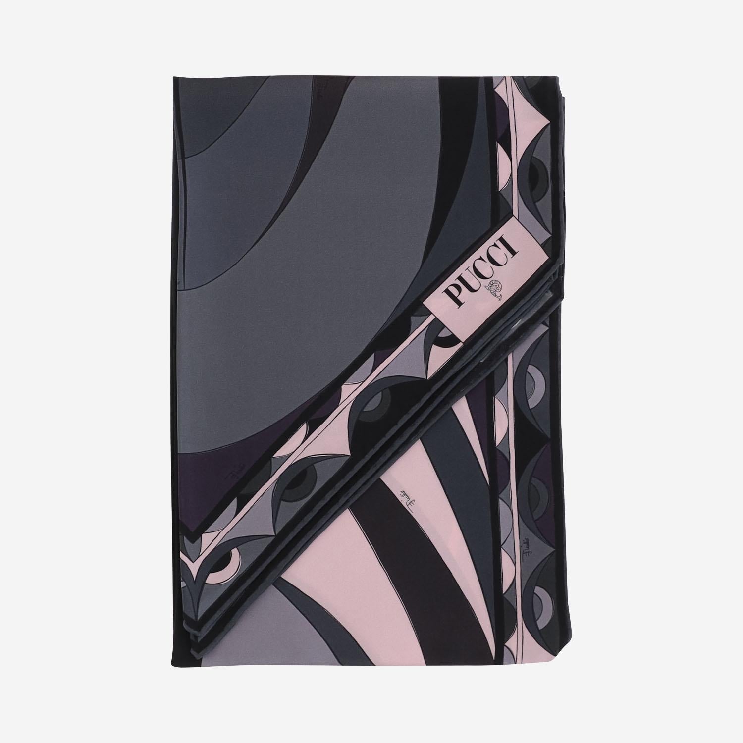 Foulard in seta con stampa 5UGB85 5UC291 EMILIO PUCCI 