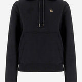 FELPA IN COTONE CON LOGO 8110966 BLACK BURBERRY 