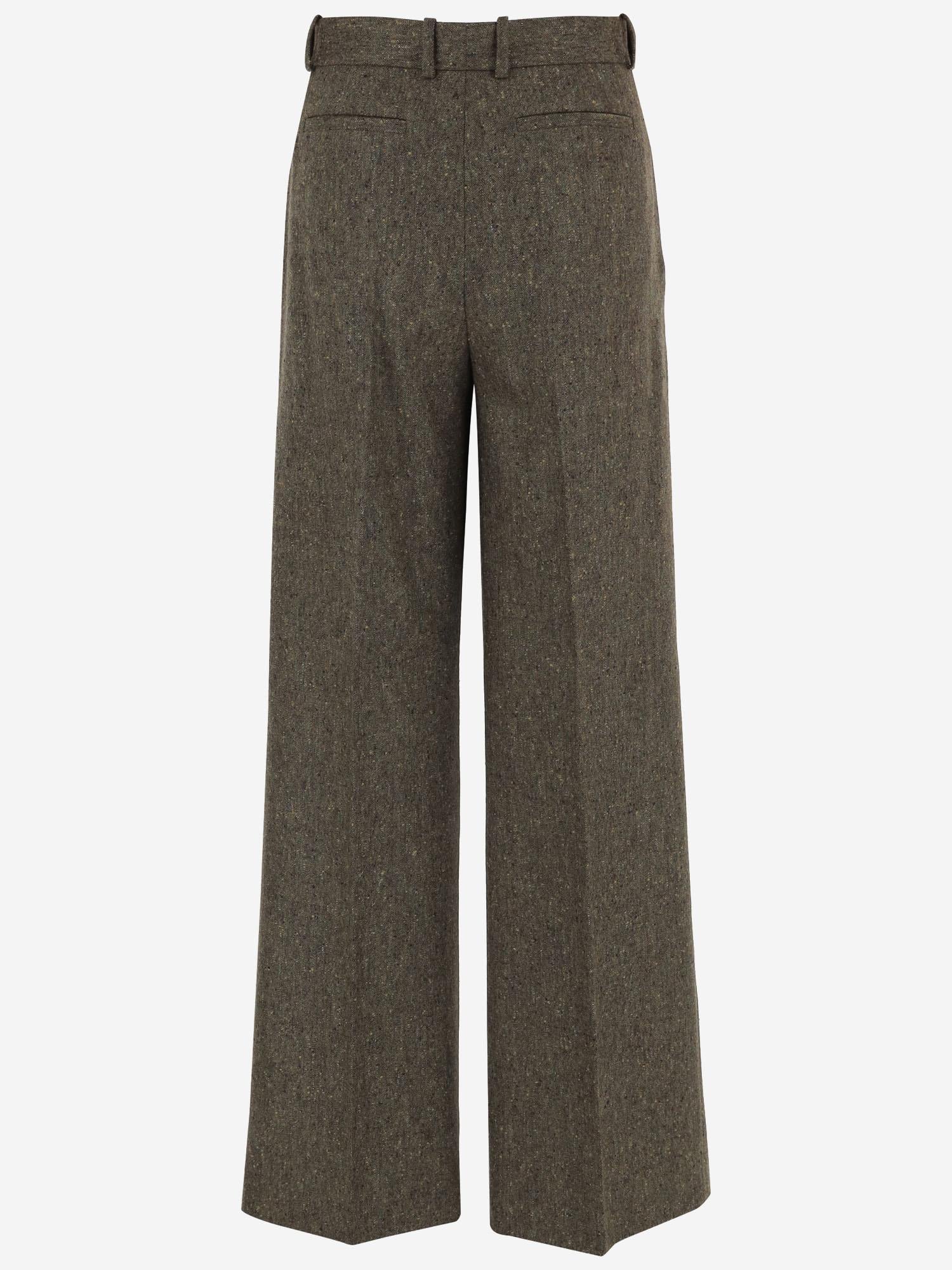 PANTALONI MAFALDA IN LANA MAFALDAT 93243 QL2 