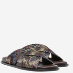 SANDALI INCROCIATI CON PAILLETTES MWF176 026 MISSONI 