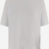 T-SHIRT IN COTONE CON BOTTONI DECORATIVI 011114 2603001 DRIES VAN NOTEN 