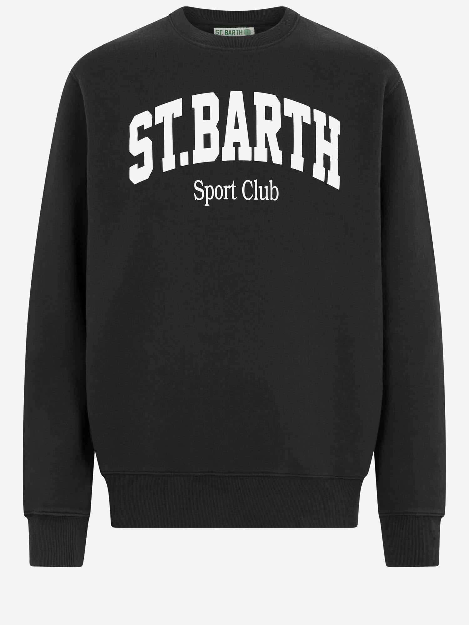 FELPA IN COTONE CON LOGO SOH0004 00866I MC2 SAINT BARTH 