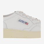 SNEAKERS LOW MEDALIST IN PELLE AULMLL89 WHTTEMPEST AUTRY 
