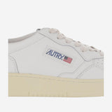 SNEAKERS LOW MEDALIST IN PELLE AULMLL89 WHTTEMPEST AUTRY 