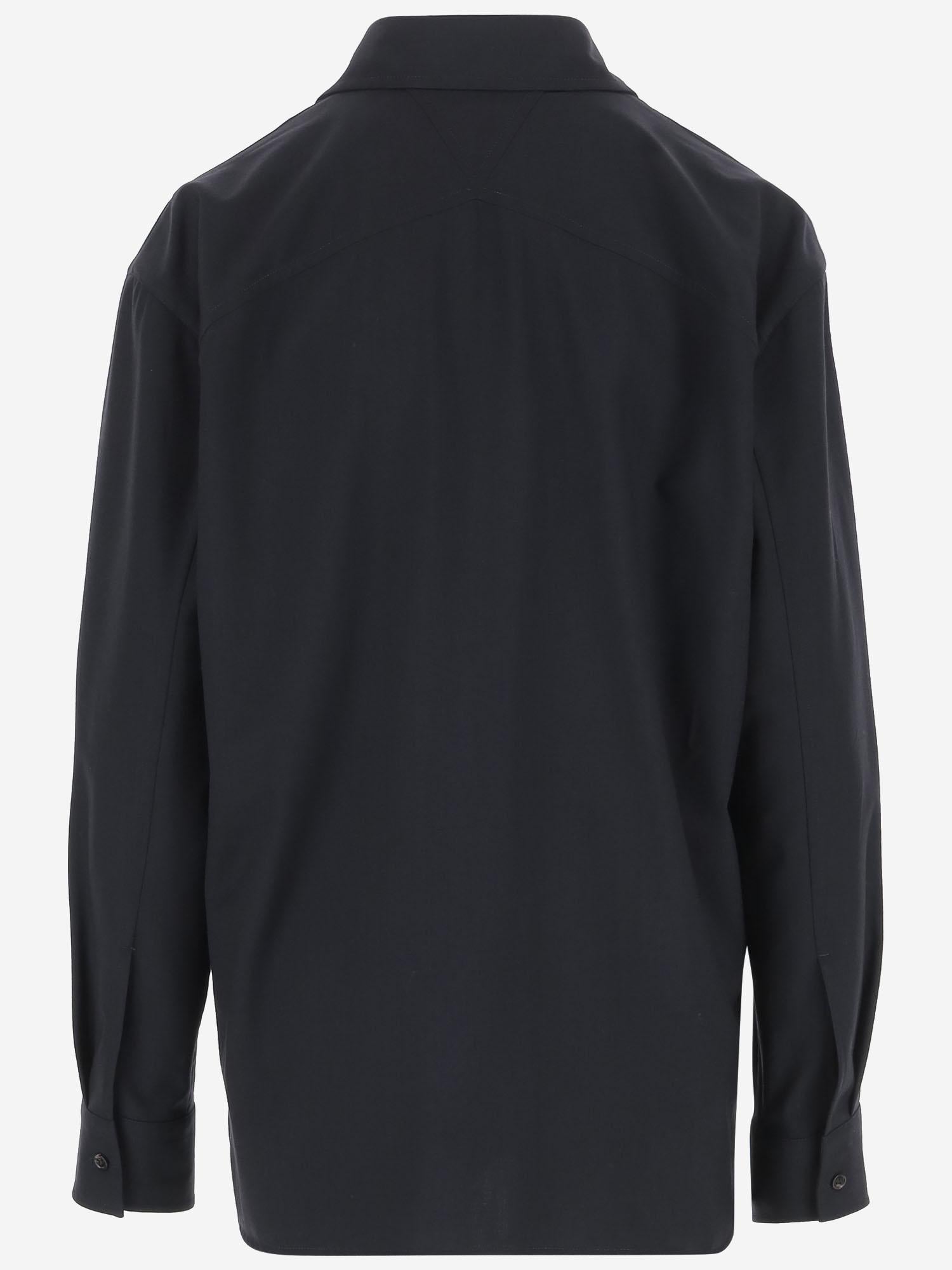 CAMICIA IN LANA 707895 V4XP04246 BOTTEGA VENETA 