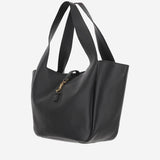 BORSA LE 5 À 7 BEA IN MORBIDA PELLE DI DAINO 763435 AADUU1000 SAINT LAURENT 