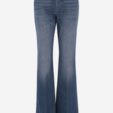 JEANS FLORA IN DENIM DI COTONE HEW03338DF106 L0911 HAIKURE 