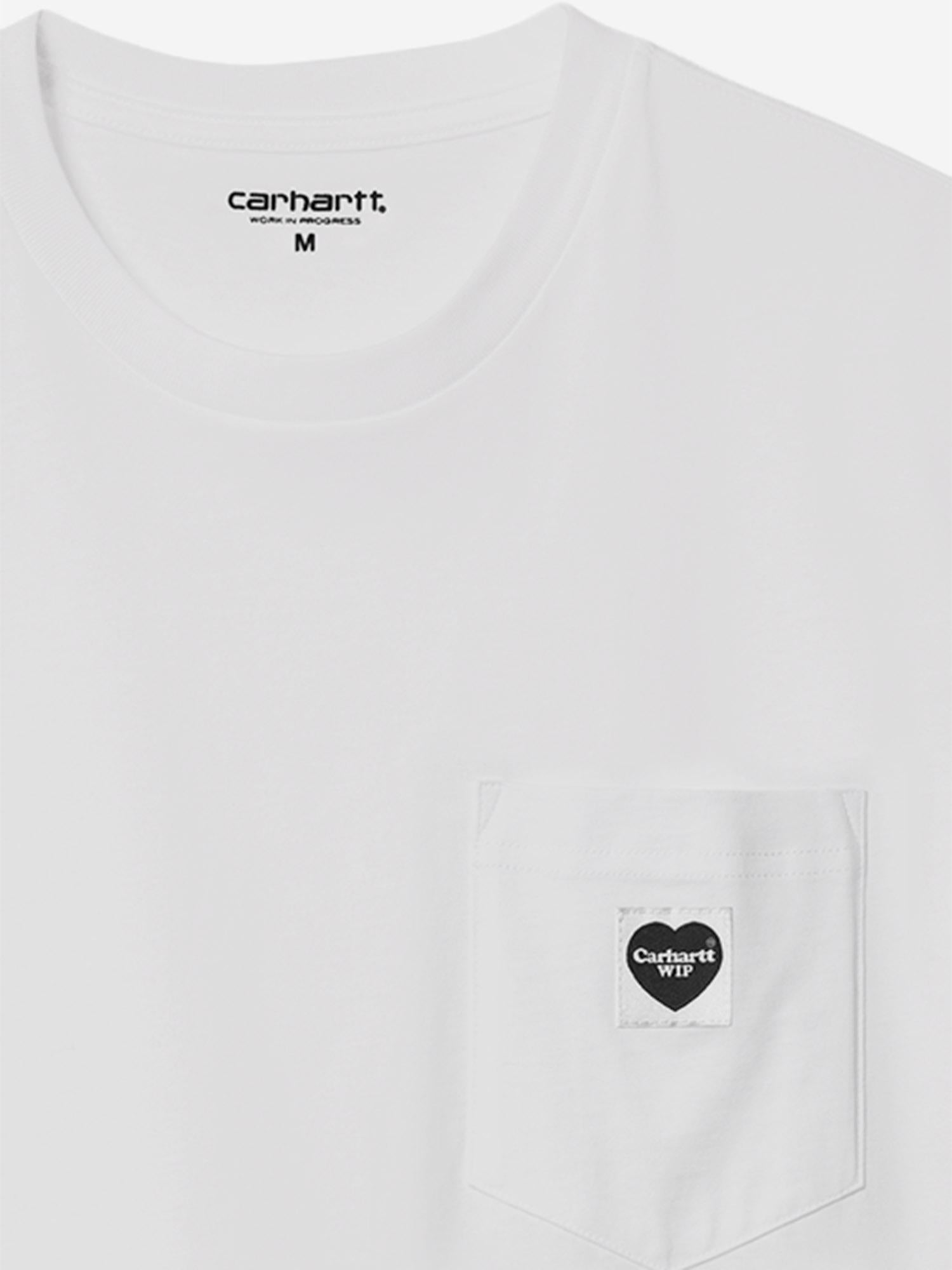 T-SHIRT IN COTONE CON LOGO I032128 00AXX CARHARTT WIP 