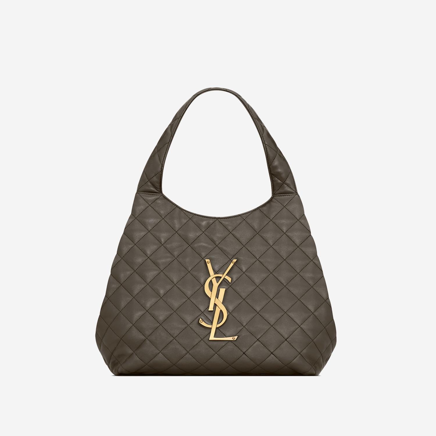 Borsa media ICARE in nappa trapuntata 871494 AAANG3212 SAINT LAURENT 
