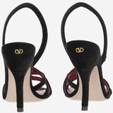 Sandali Fetishique in velluto 7W0S0NC6 WPJ0NO VALENTINO GARAVANI 