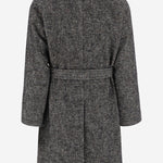 CAPPOTTO IN MISTO COTONE E LANA SALOMONS M50014N1181 TAGLIATORE 