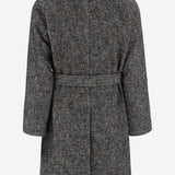 CAPPOTTO IN MISTO COTONE E LANA SALOMONS M50014N1181 TAGLIATORE 