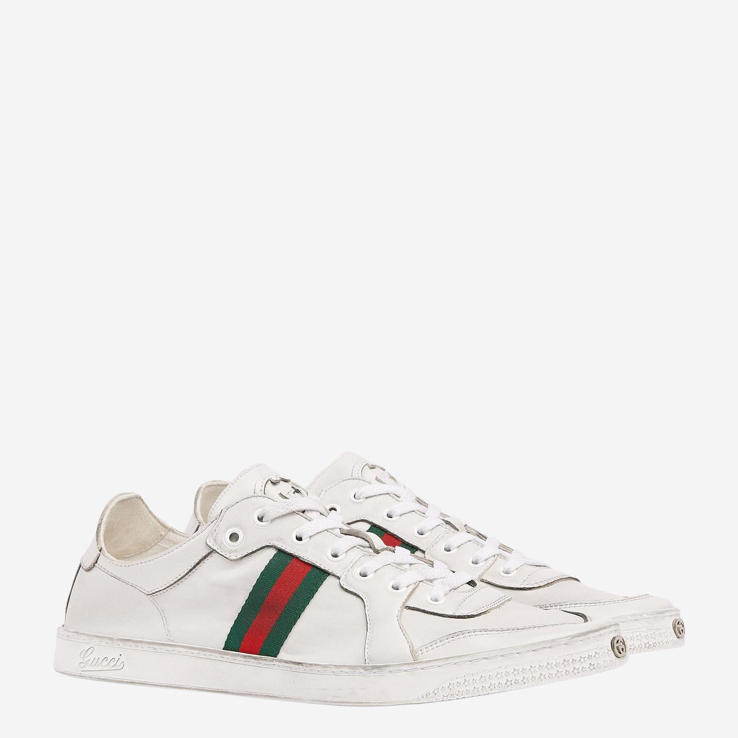 SNEAKERS STRETCH IN PELLE 864140 AAGFF9099 GUCCI 