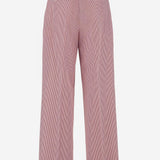 PANTALONI JUNO IN COTONE A RIGHE ARMTMP040C 016042 ARMARIUM 