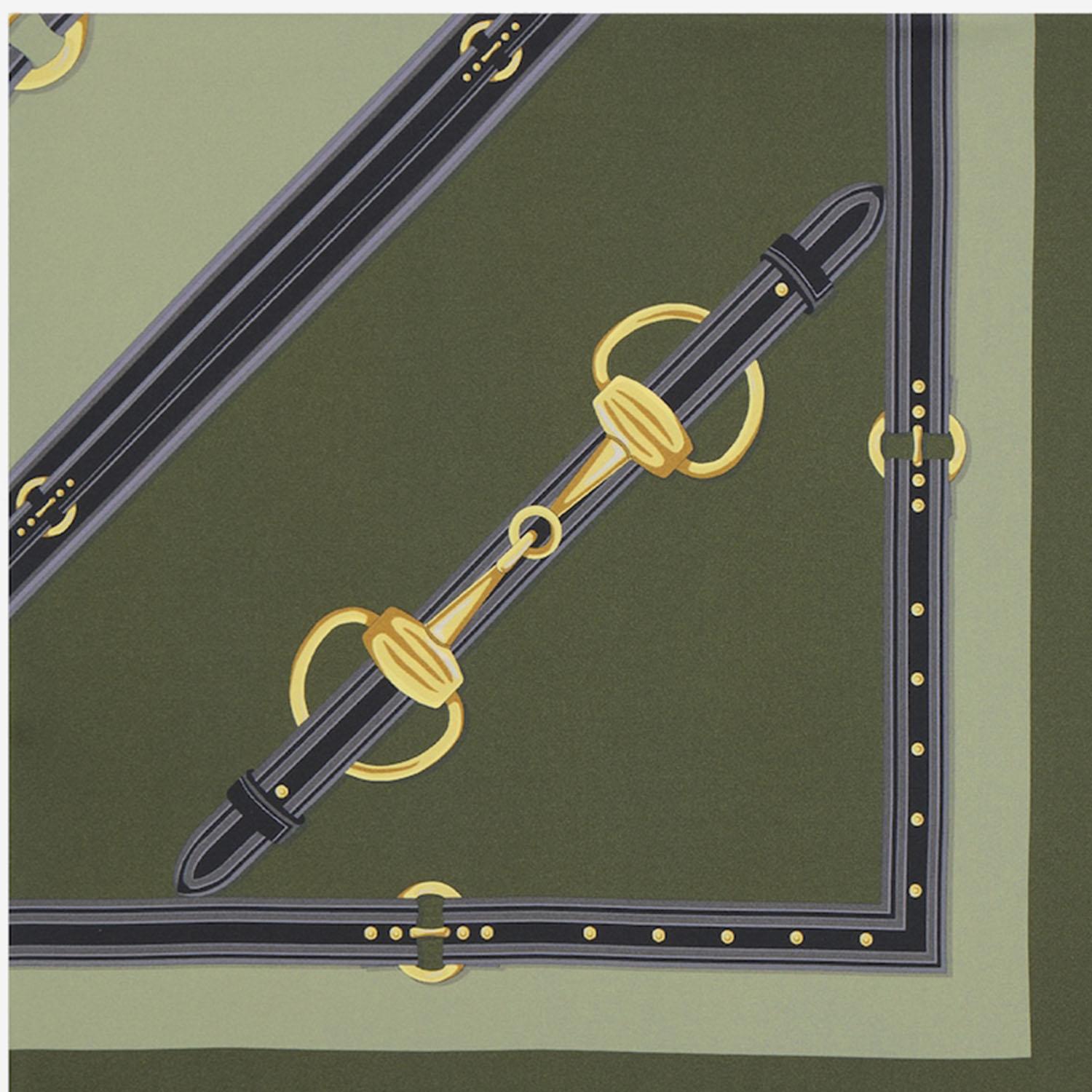 Foulard in twill di seta stampato 847892 3G0013467 GUCCI 