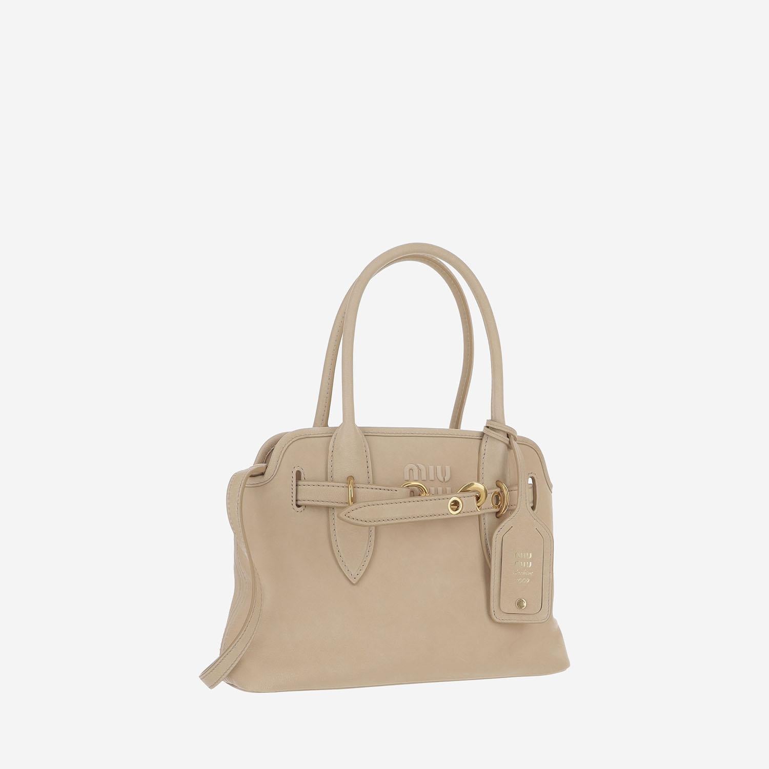 Borsa Aventure in nappa 5BA292 2BBLF0065 MIU MIU 