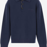 POLO IN LANA CON LOGO JMG128 AUKUF1I11 FENDI KIDS 