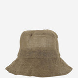 CAPPELLO BUCKET IN LINO CONTAS GREEN REINHARD PLANK 