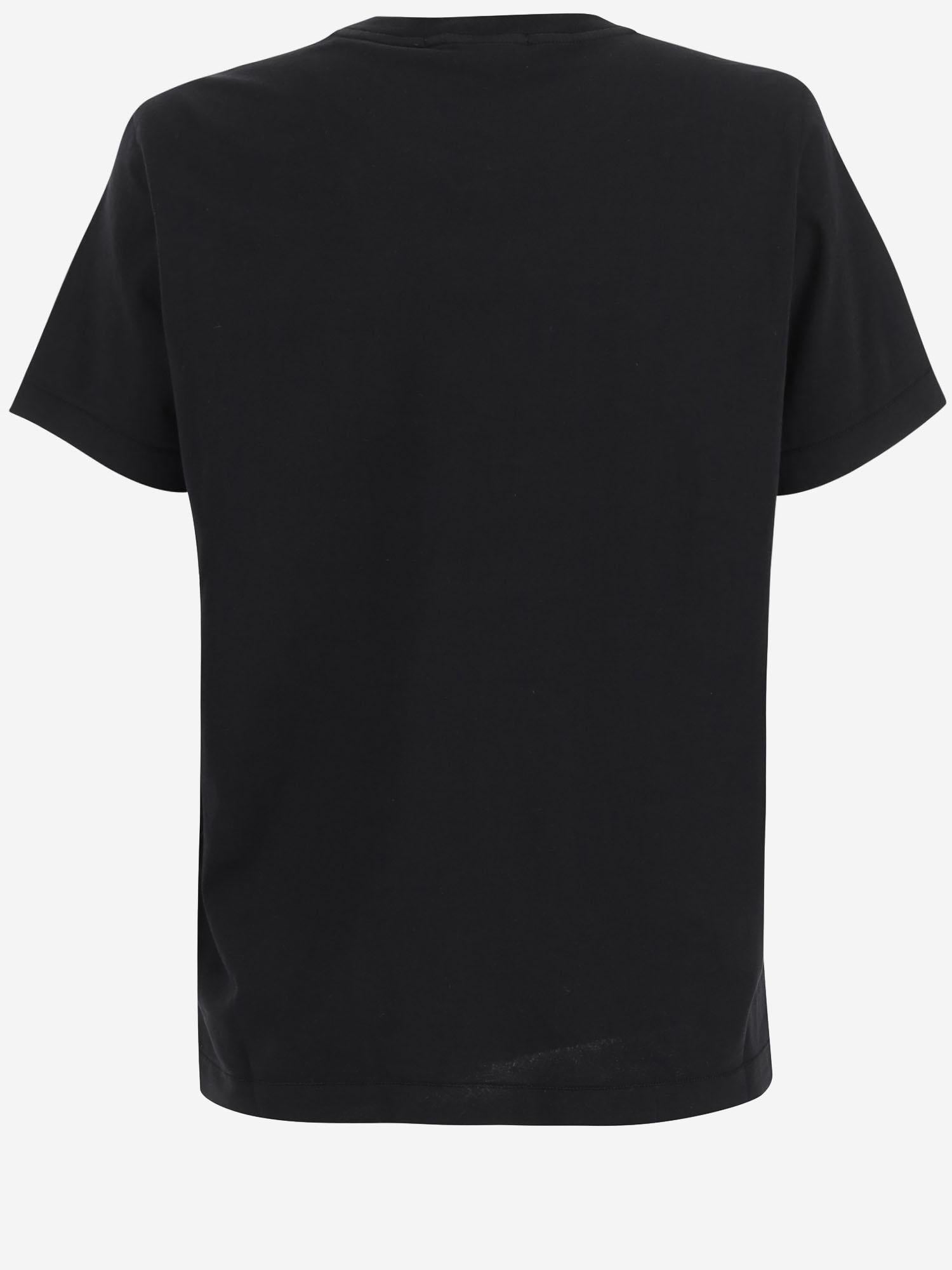 T-SHIRT IN COTONE CON LOGO 2100002 S0047V0029 STONE ISLAND KIDS 