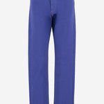 JEANS IN COTONE A GAMBA DRITTA 1024569 1A178711DB10 VERSACE 