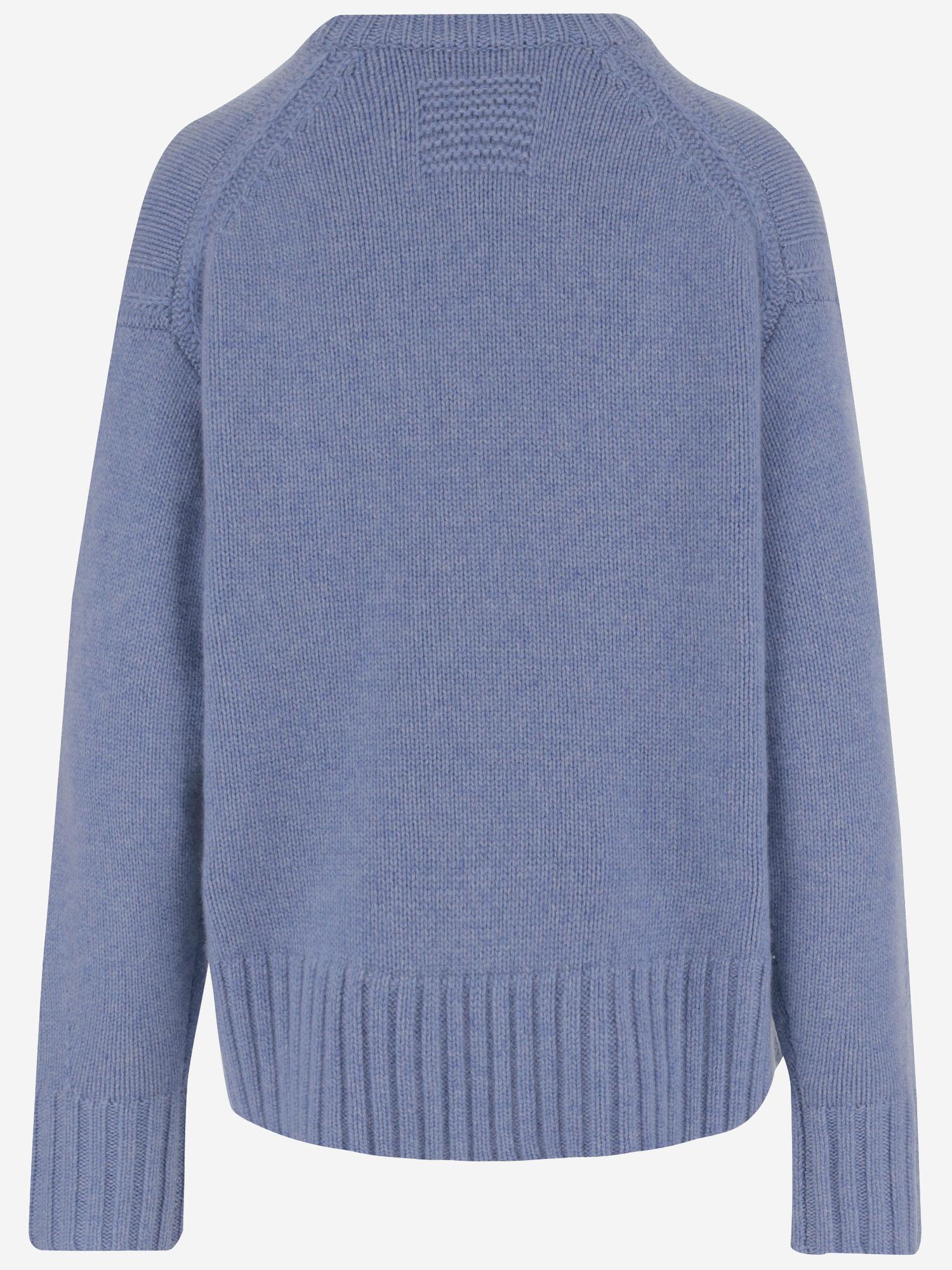 MAGLIONE IN CASHMERE W10910RH HBL GUEST IN RESIDENCE 