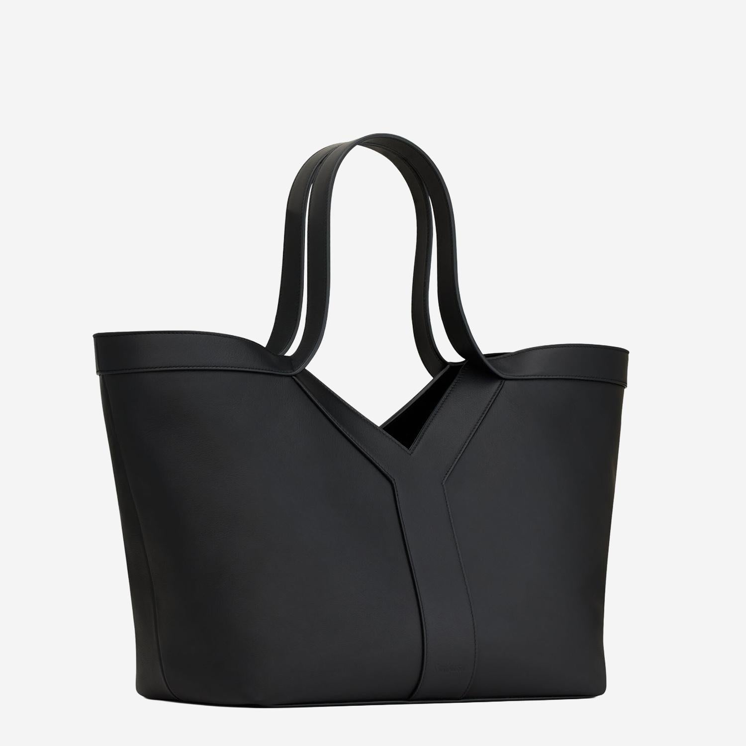 BORSA TOTE PICCOLA IN PELLE 835274 AAEB31000 SAINT LAURENT 