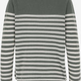 MAGLIONE IN CASHMERE CON MOTIVO A RIGHE P2C110 V203 BRUNO MANETTI 