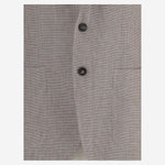 GIACCA MONOPETTO IN LINO E COTONE 1SMC22K 340346ET966 TAGLIATORE 