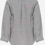 CAMICIA IN COTONE CON MOTIVO A QUADRI MBML 51 NICOLETTA FANNA KIDS 