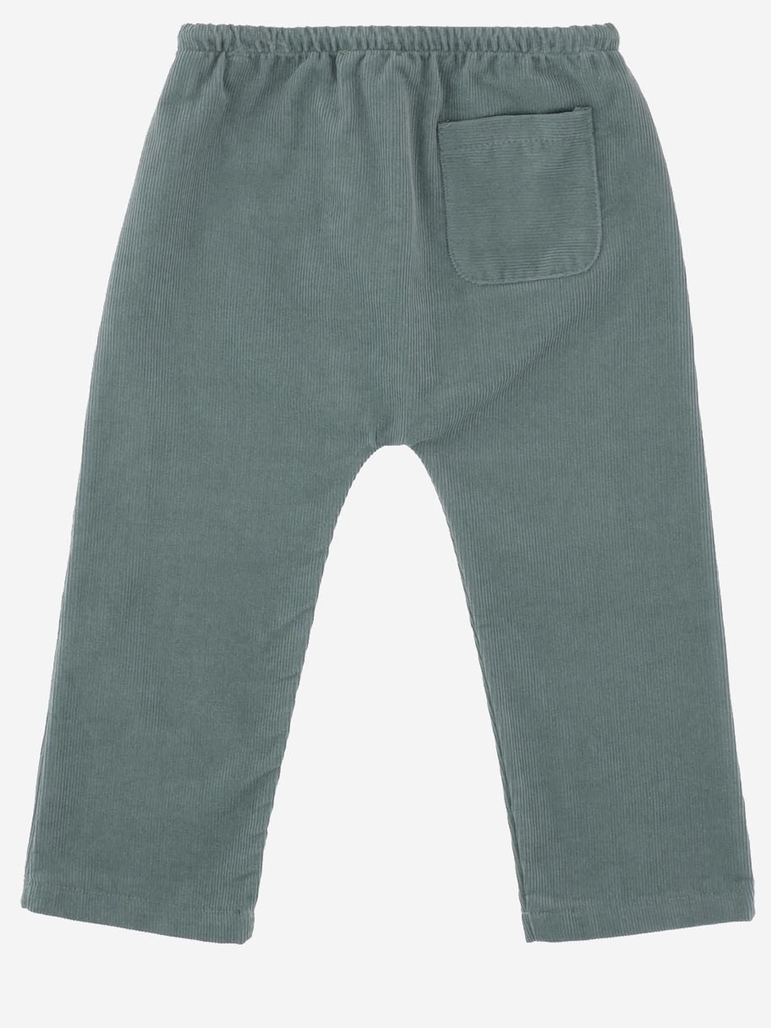 PANTALONI IN COTONE A COSTE PABLO 64 NICOLETTA FANNA KIDS 