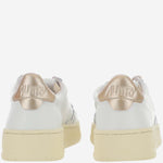 SNEAKERS LOW MEDALIST AULWLL06 LEATLEATWHTGOLD AUTRY 