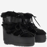 STIVALETTI ICON LOW FAUX FUR 1409390 N001 MOON BOOT 