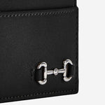 PORTACARTE IN PELLE CON MORSETTO 846952 AAFP11000 GUCCI 