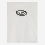 T-SHIRT TIXAN IN COTONE CON LOGO J02428 00YI9K100 DIESEL KIDS 