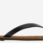 SANDALI INFRADITO IN PELLE F1874L838 BLK THE ROW 