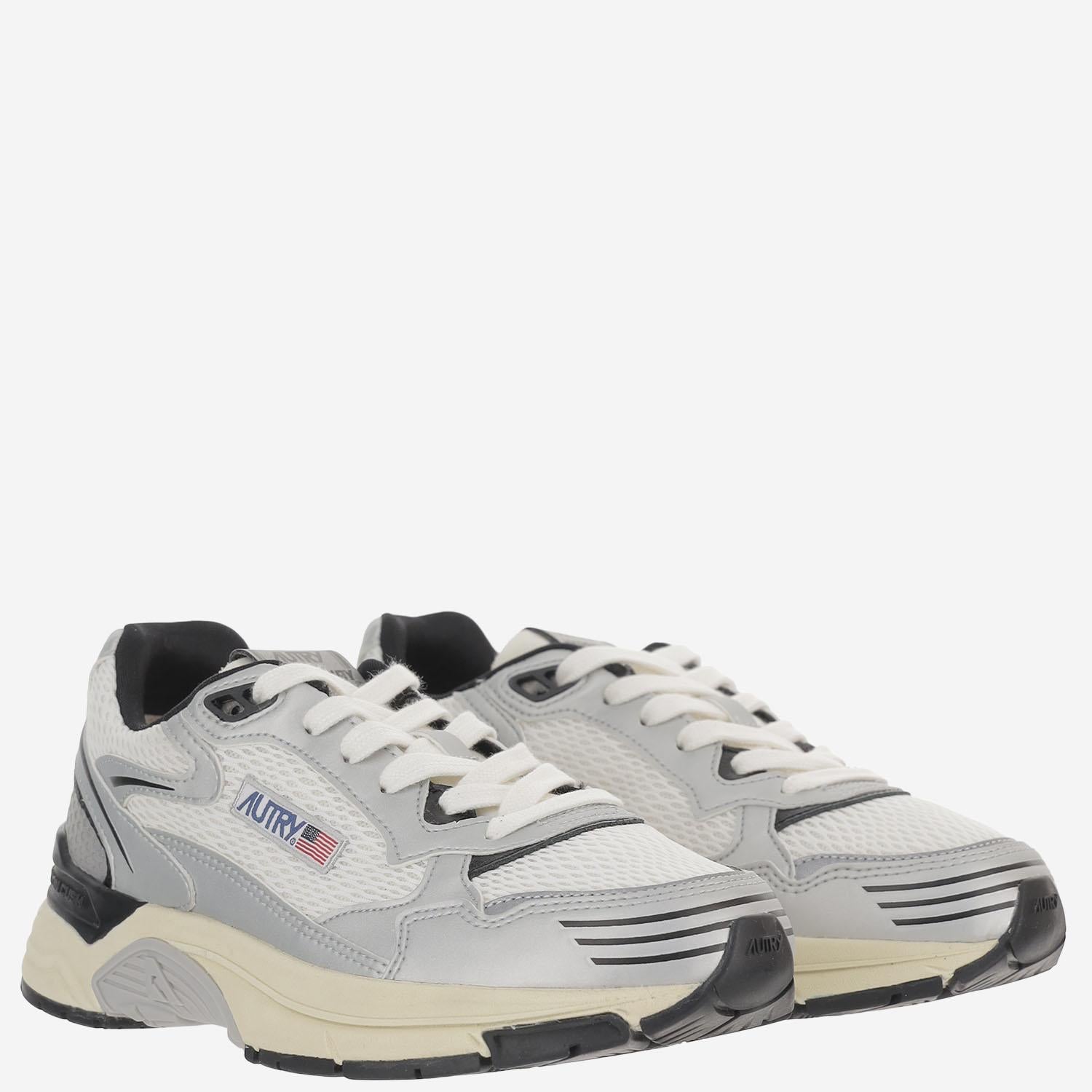 SNEAKERS HYPERWAY HYLWMV03 MESHMIRSILVBLK AUTRY 