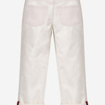 JEANS IN DENIM DI COTONE CON DETTAGLI WEB 826644 XDDFB9692 GUCCI KIDS 