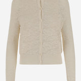 TWIN SET IN MAGLIA DI COTONE E SETA CH25AMX01580 107 CHLOE 