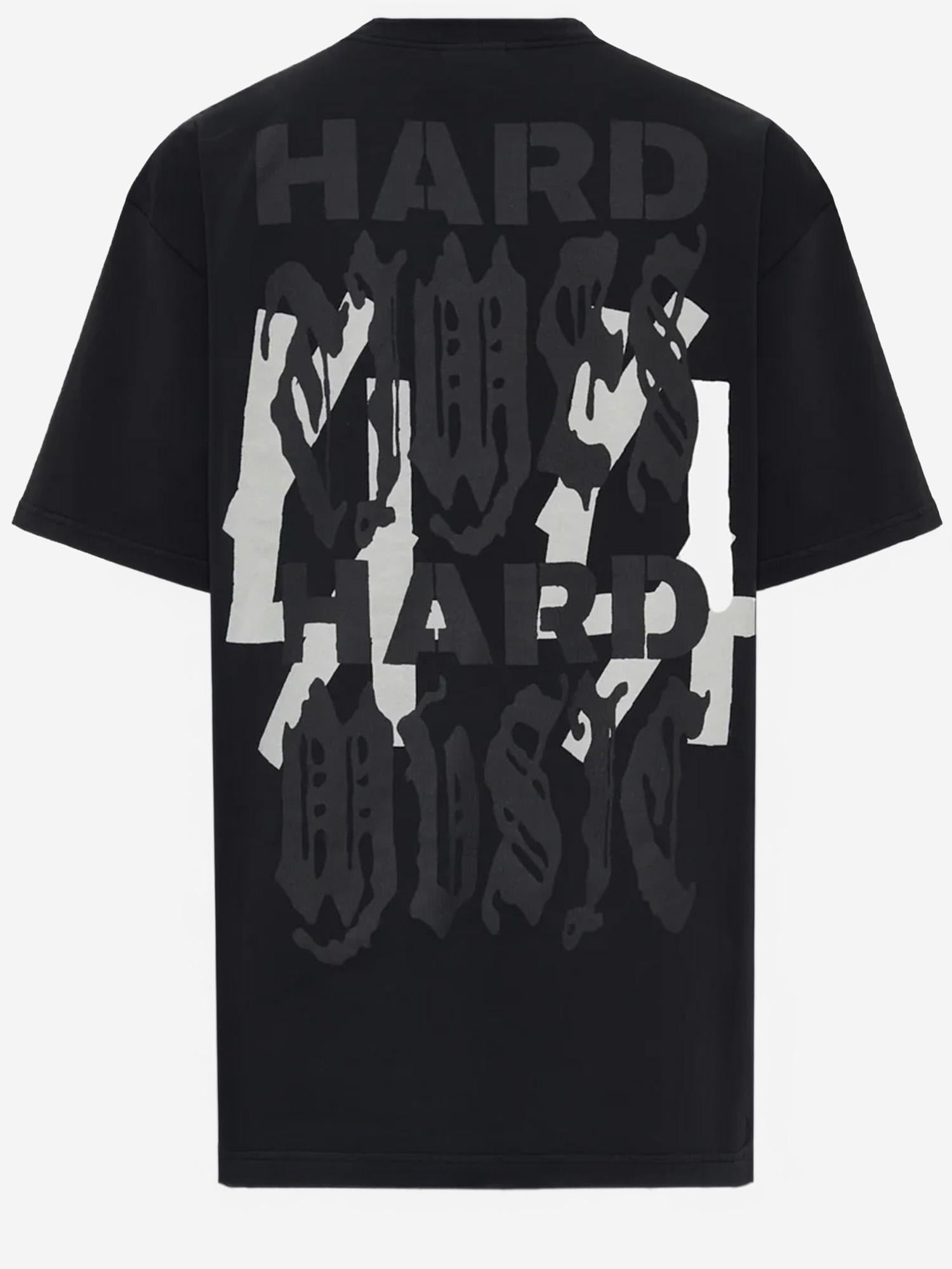 T-SHIRT HARD MUSIC IN COTONE B0030556 FA724P772 44 LABEL GROUP 