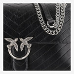 BORSA LOVE ONE LIGHT CLASSIC 106174 A2JCZ99E PINKO 