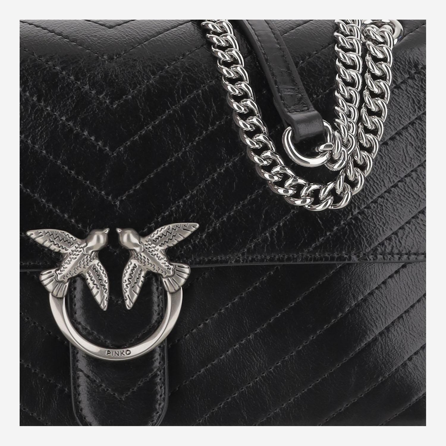 BORSA LOVE ONE LIGHT CLASSIC 106174 A2JCZ99E PINKO 