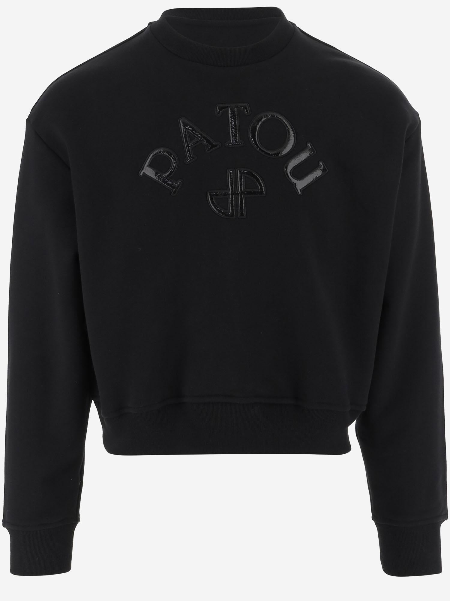 Felpa con logo e monogramma JP JE1999995 999B PATOU 