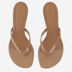Sandali Juliette in pelle JULIETTETHONG 45PEARLYLATTE AMINA MUADDI 